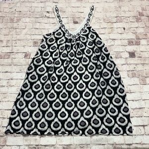 Gretchen Scott Designs medium printed cotton tunic dress